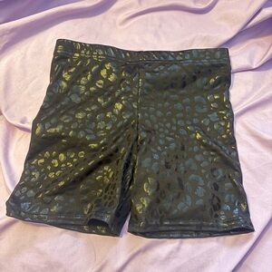 Leopard bike shorts